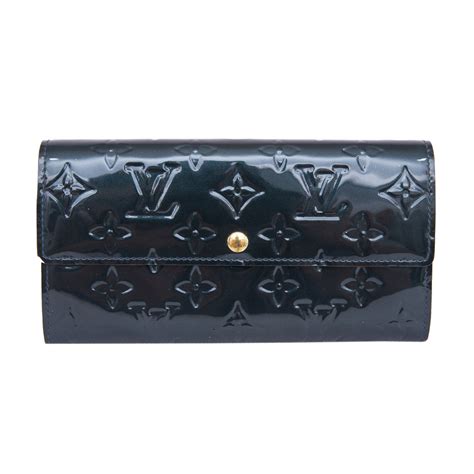 louis vuitton vernis leather wallet